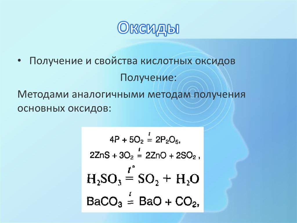 Способы получения основных оксидов. Получение основных и кислотных оксидов. Способы получения основных и кислотных оксидов. Способы получения кислотных оксидов. Zns получить оксид цинка