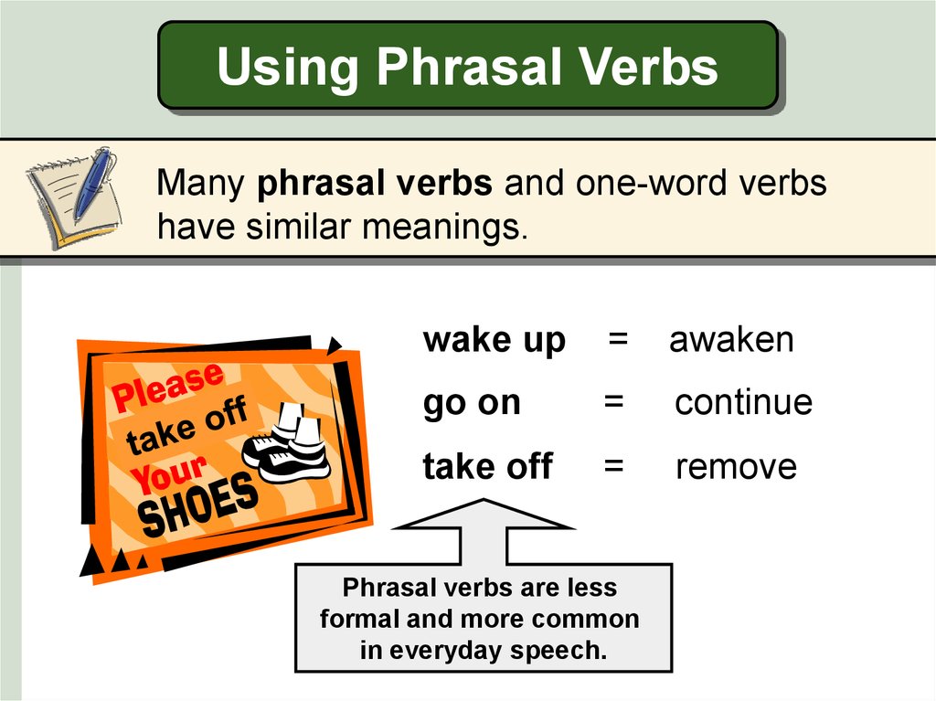phrasal verbs presentation powerpoint