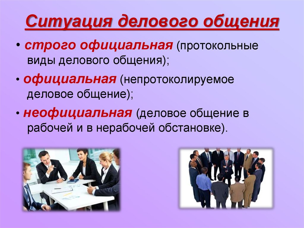 Обстановки общения. Презентация на тему деловое общение. Ситуации делового общения. Культура делового общения. Темы делового общения.