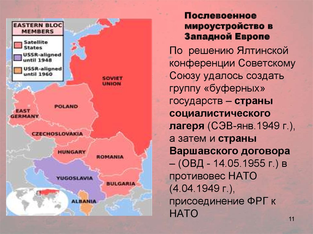 Распад варшавского договора