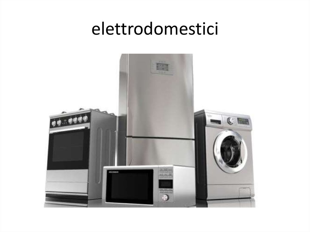 elettrodomestici