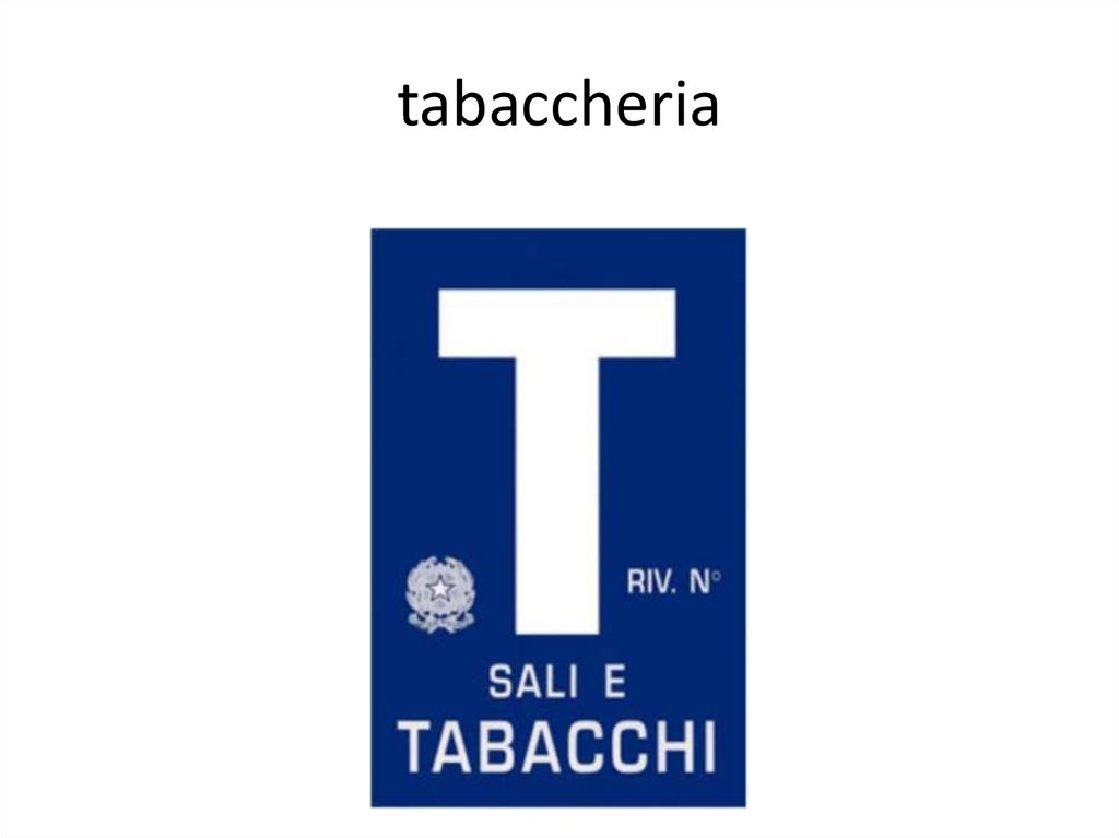 tabaccheria