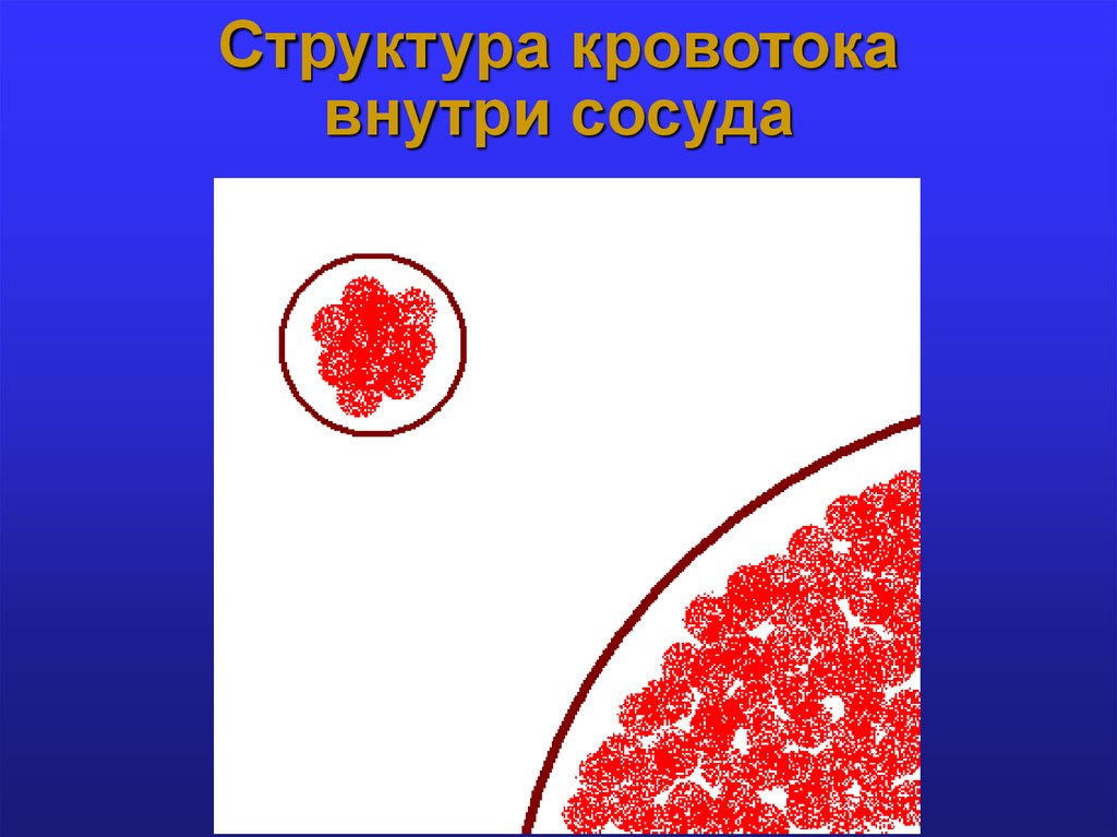 Внутри сосуда. Структурирование потока крови. Структура потока крови. Кровоток микропузырьки.