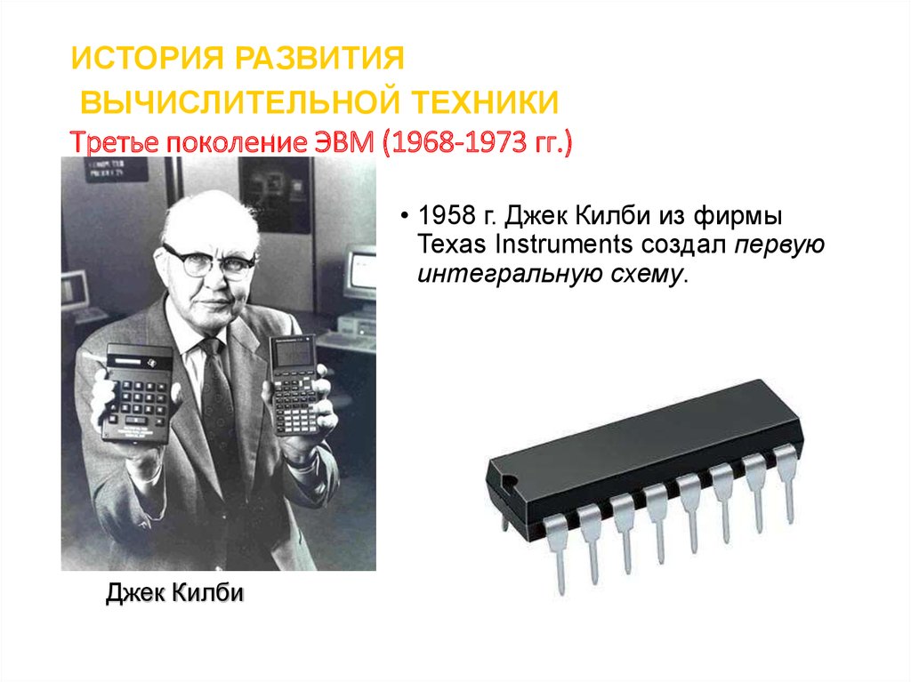 Кто создал интегральную схему в 1959 году