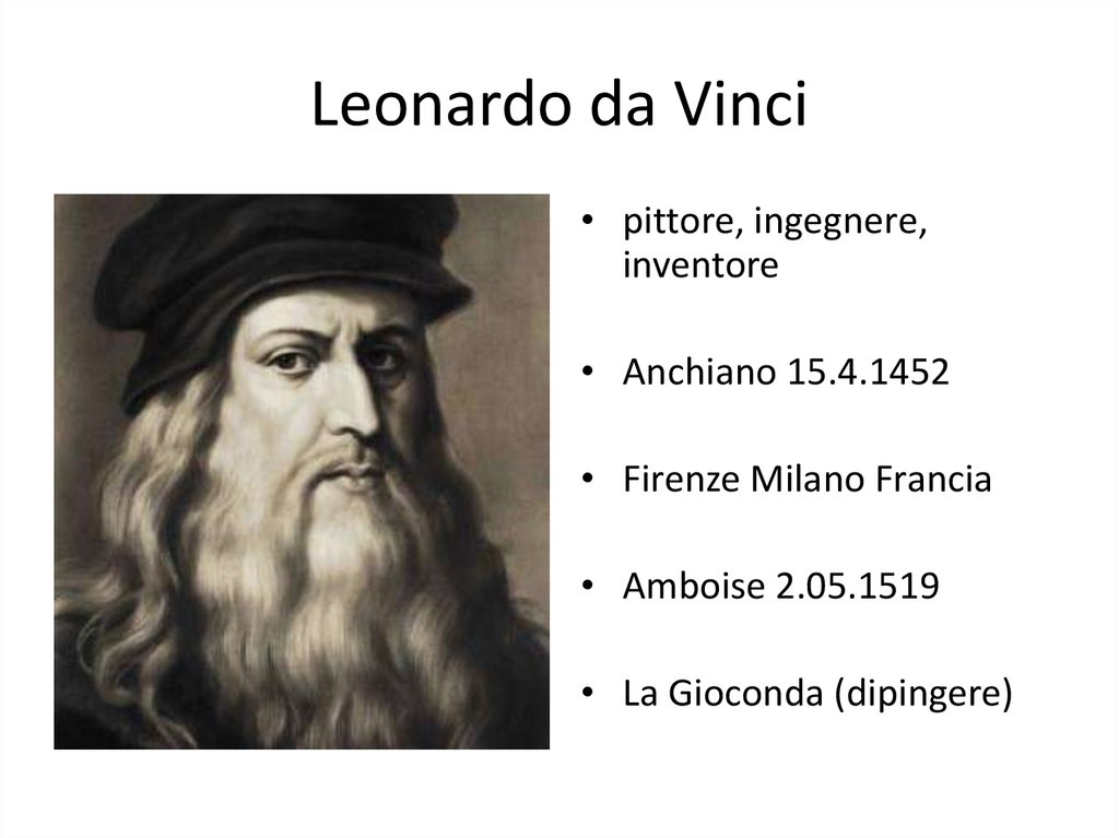 Leonardo da Vinci