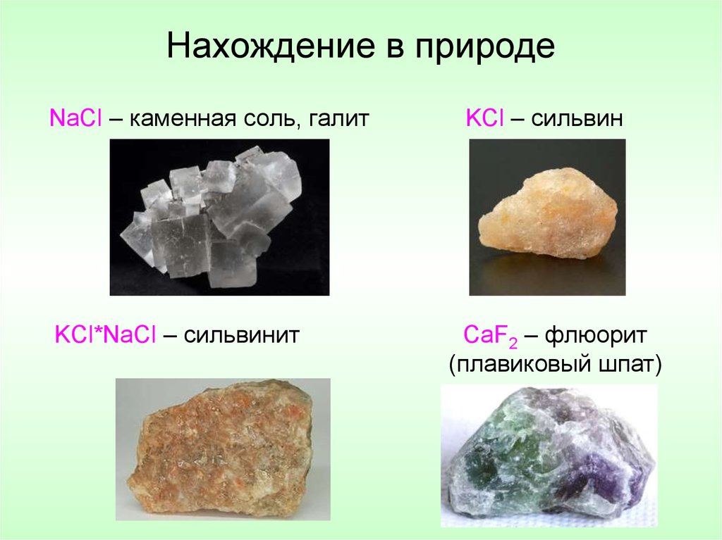 Элементы 2 природы. Галит Сильвин флюорит. Нахождение в природе хлора. Нахождение галогенов в природе. Хлор нахождение в природе.