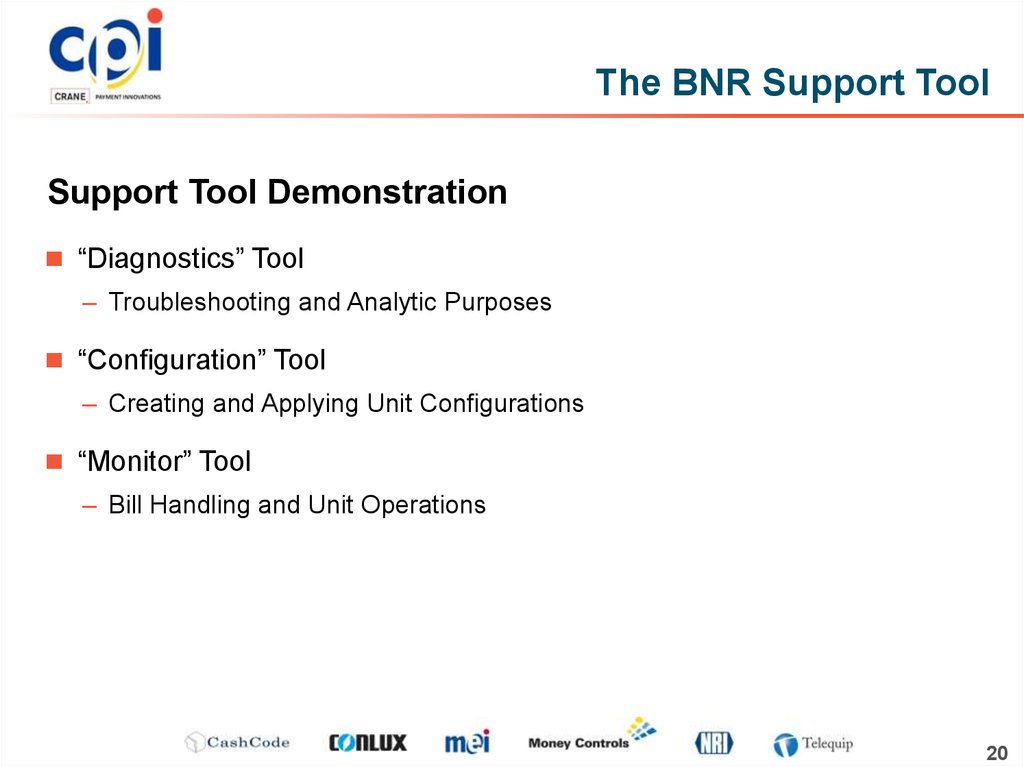 The BNR Support Tool