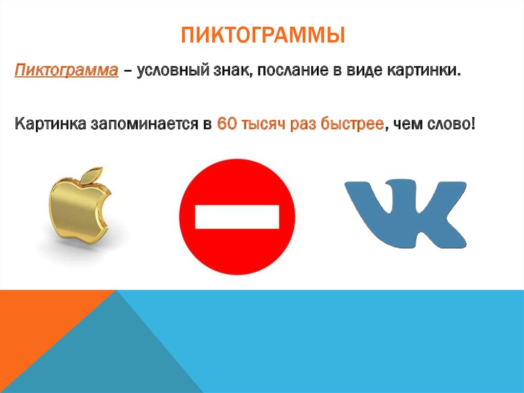 Пиктограммы