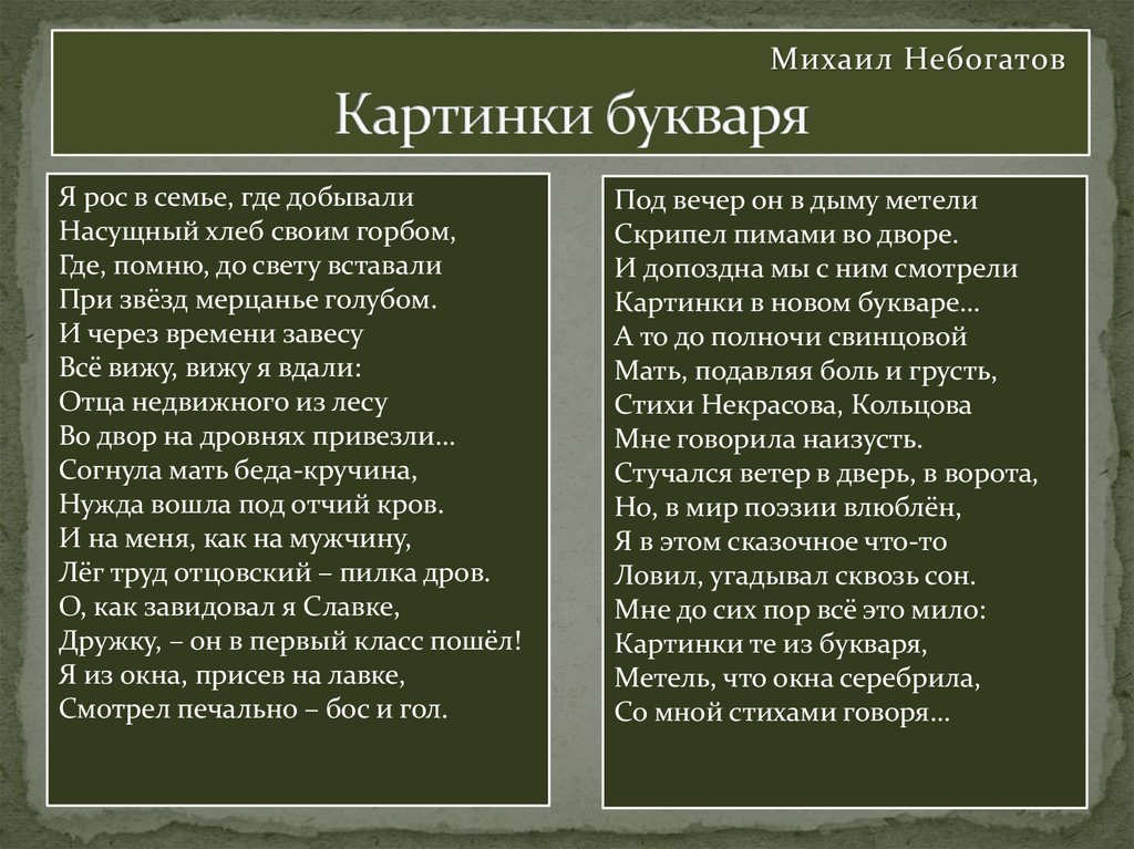 Небогатов михаил александрович презентация