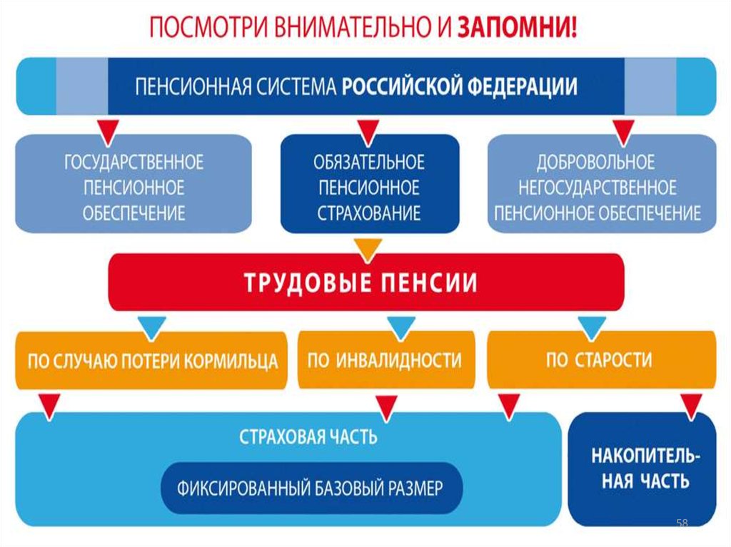 Пенсионная система и страхование презентация 11 класс право певцова