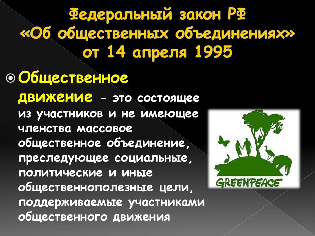 Закон об общественных объединениях республики беларусь