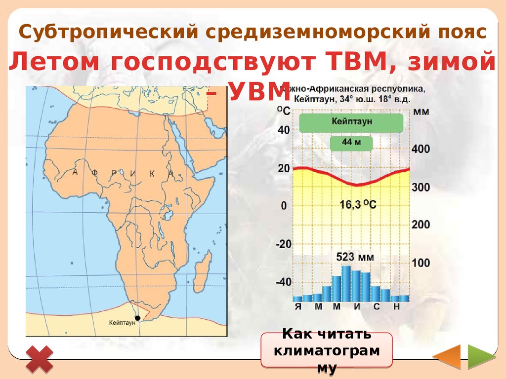 Особенности тропического климата африки