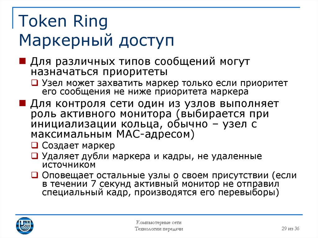Технология token Ring. Активный монитор token Ring. Маркерный доступ. Токен ринг маркерный доступ. Маркер доступа