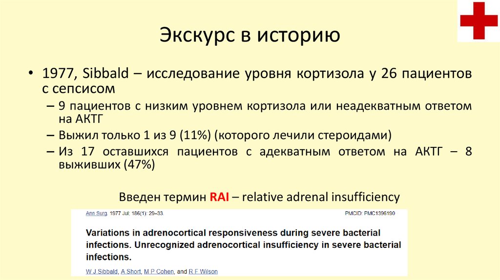 Экскурс в историю