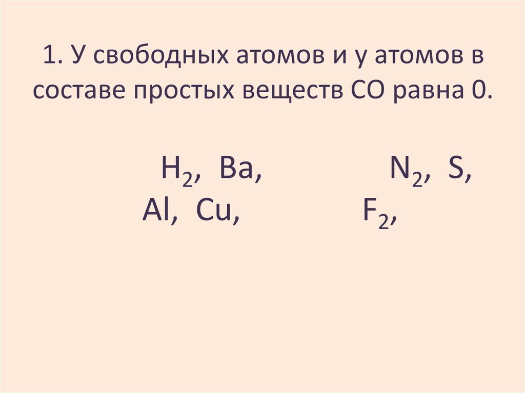 Свободные атомы. В простых веществах и свободных атомах с.о равна. Свободные атомы и простые вещества. Cl3n Тип химической связи.