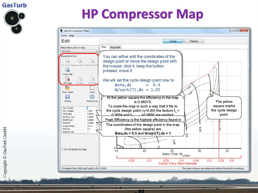 HP Compressor Map