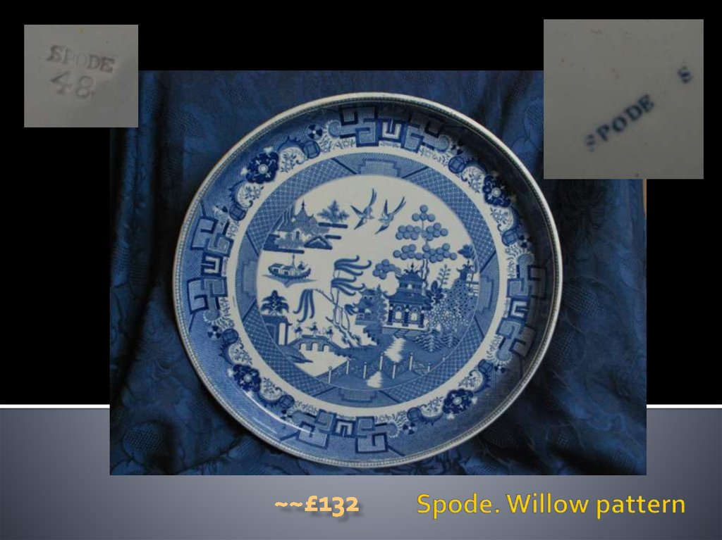 Spode. Willow pattern