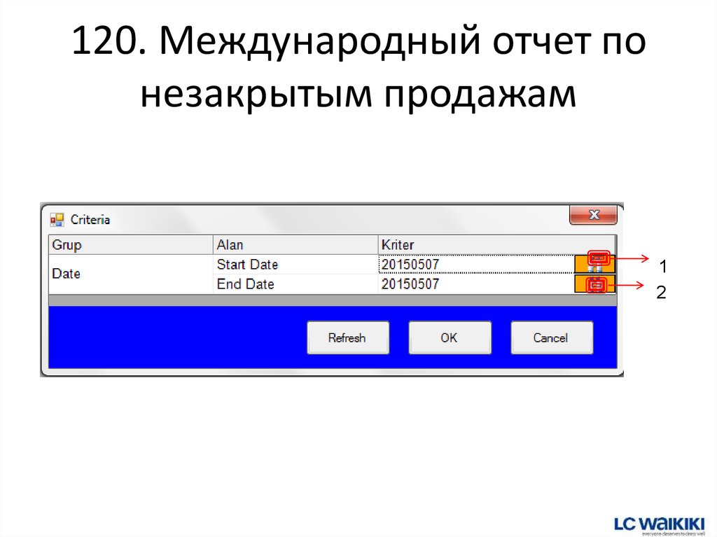 Работа международные отчеты