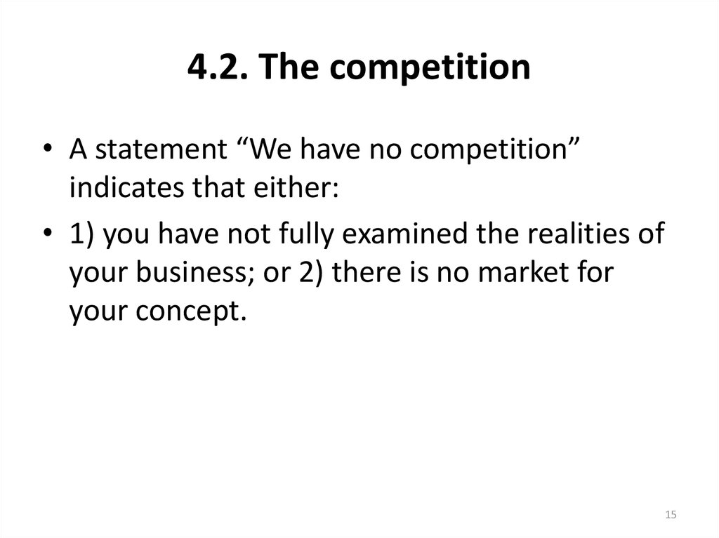 4.2. The competition