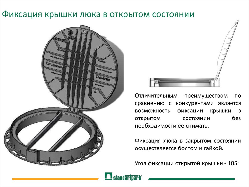 Открытие крышки. Фиксация крышки. Фиксация крышки люка. Фиксатор открытой крышки. Фиксатор открытого положения люка.