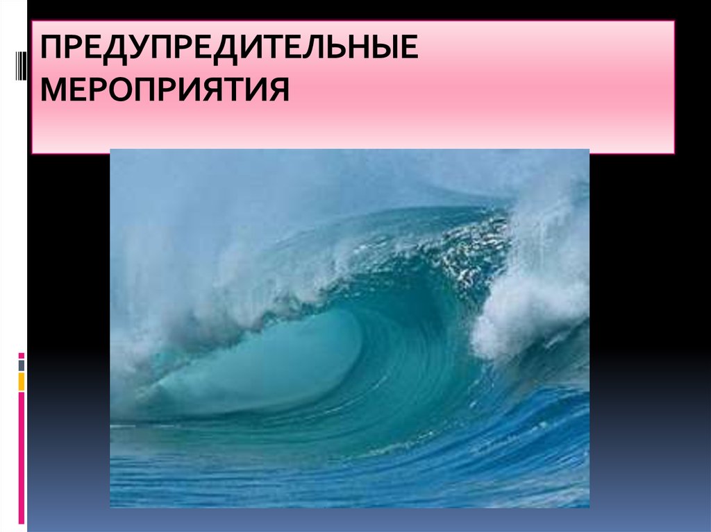 ПРЕДУПРЕДИТЕЛЬНЫЕ МЕРОПРИЯТИЯ 