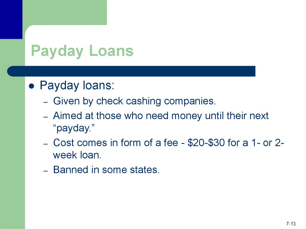 pay day financial loans 24/7