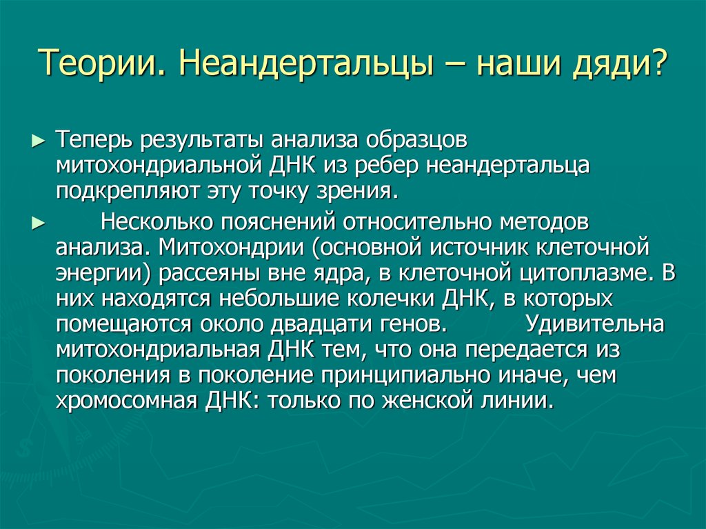 Прогрессивные черты неандертальцев