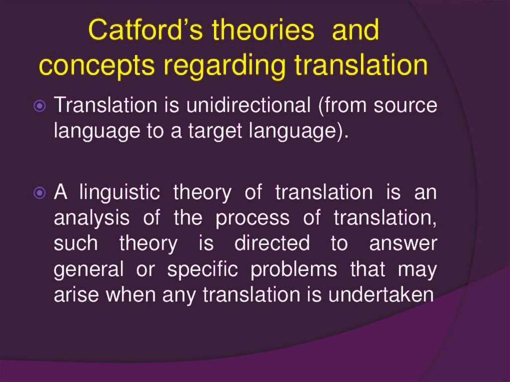 literature review translation theory