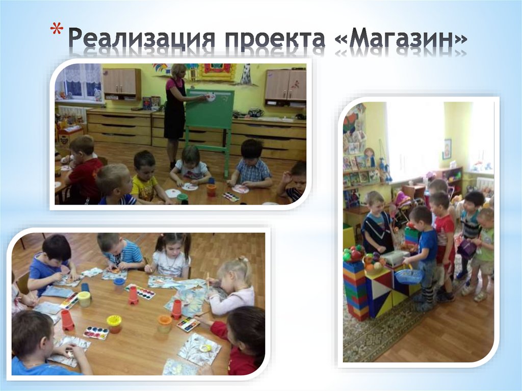 Реализация проекта «Магазин»