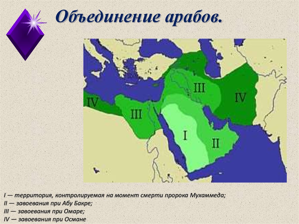 Исламская империя карта