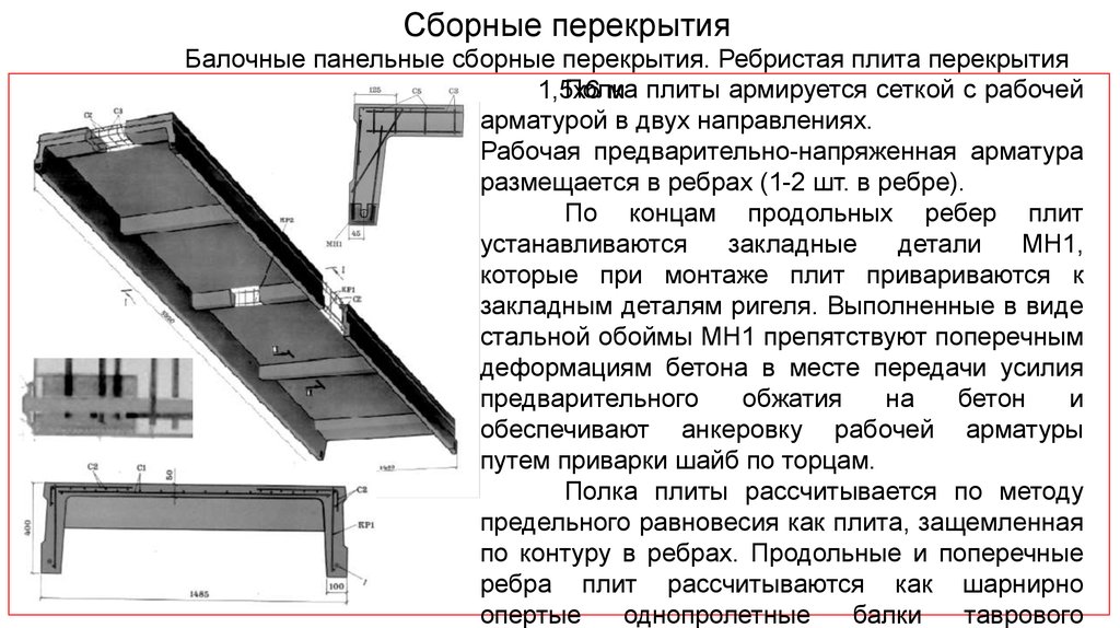 Сборные перекрытия