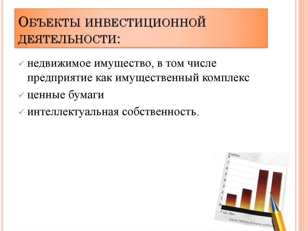 Инвестиции и инвестиционная деятельность - online presentation