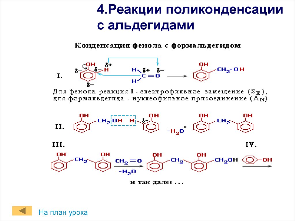 Напишите реакцию между. Механизм реакции поликонденсации фенола. Реакция поликонденсации фенола и формальдегида механизм. Поликонденсация фенола с формальдегидом альдегидов. Механизм реакции фенола с формальдегидом.