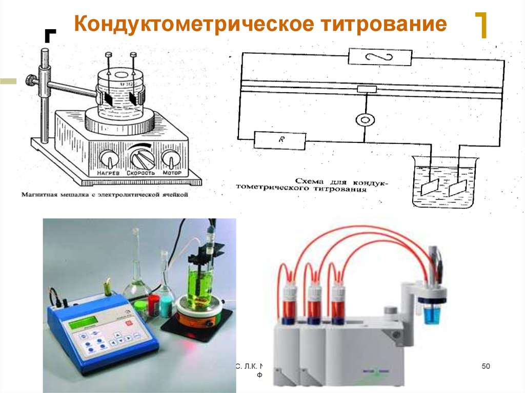 Метод прямой кондуктометрии. Прямая кондуктометрия и кондуктометрическое титрование. Схема установки для кондуктометрического титрования. Установка для кондуктометрического титрования. Высокочастотное кондуктометрическое титрование.