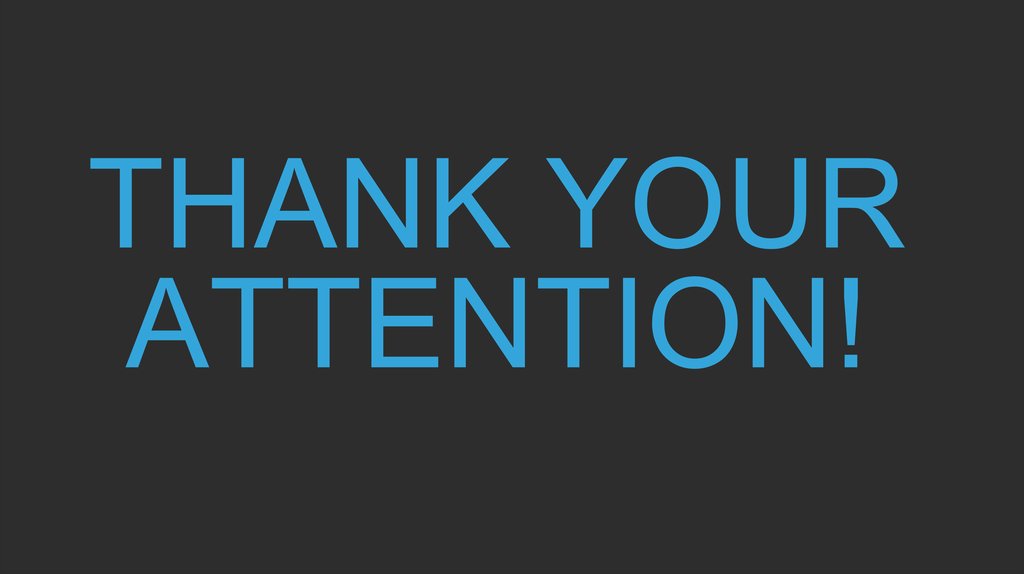 Thank your attention!