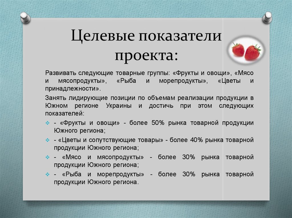 Целевая эффективность проекта