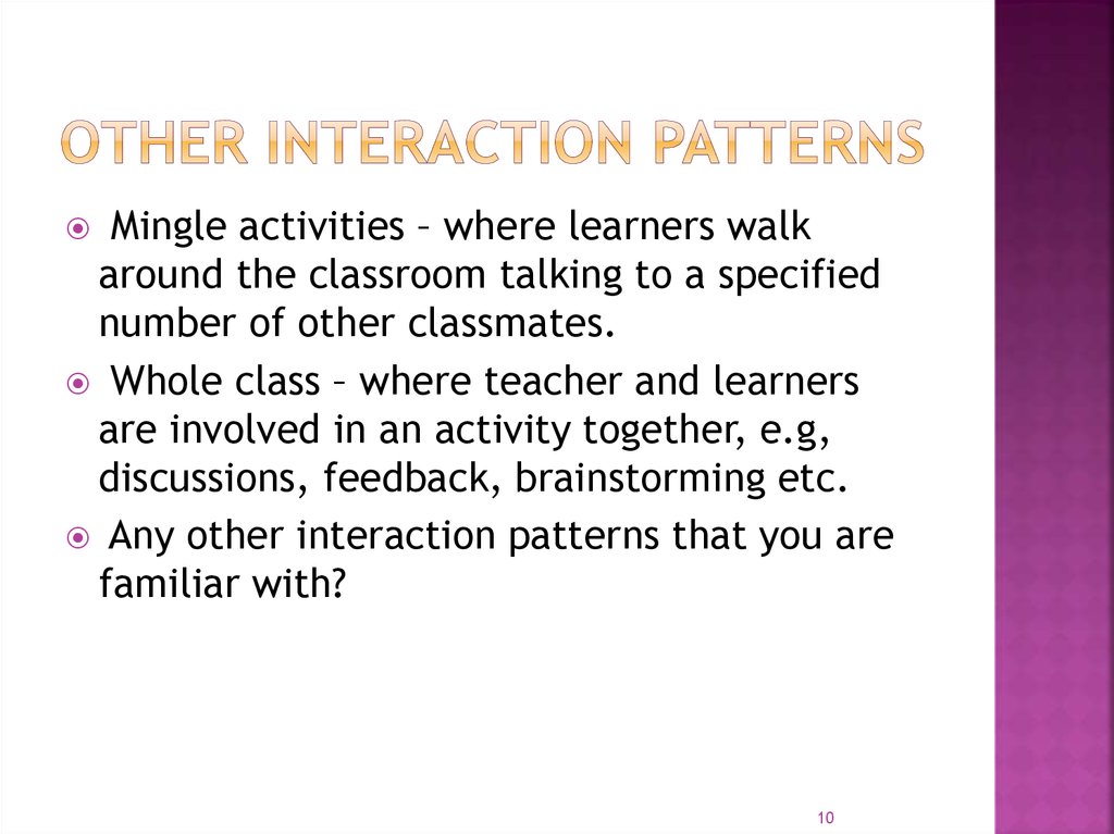 Interaction перевод. Classroom interaction patterns. Interaction patterns. Interaction patterns in the Lesson. Interaction pattern in teaching.
