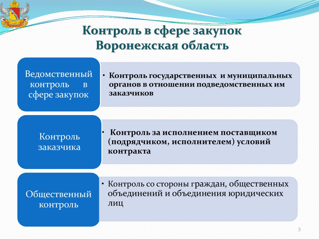 Ведомственный контроль в сфере закупок. Сфера услуг Воронежской области презентация. Подведомственная сфера это. Бюджетный контроль в Воронежской области.