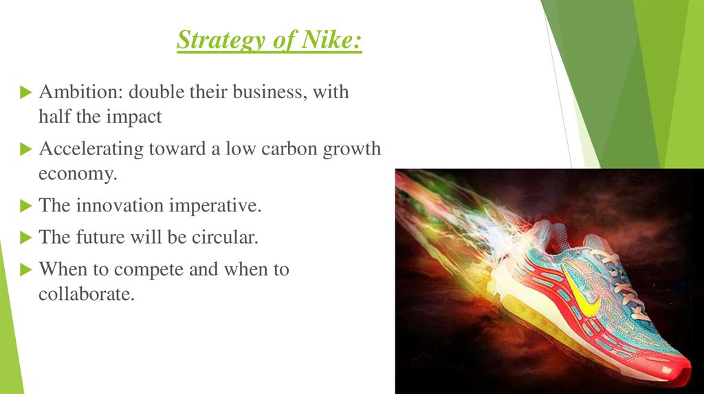 nike objectives and goals