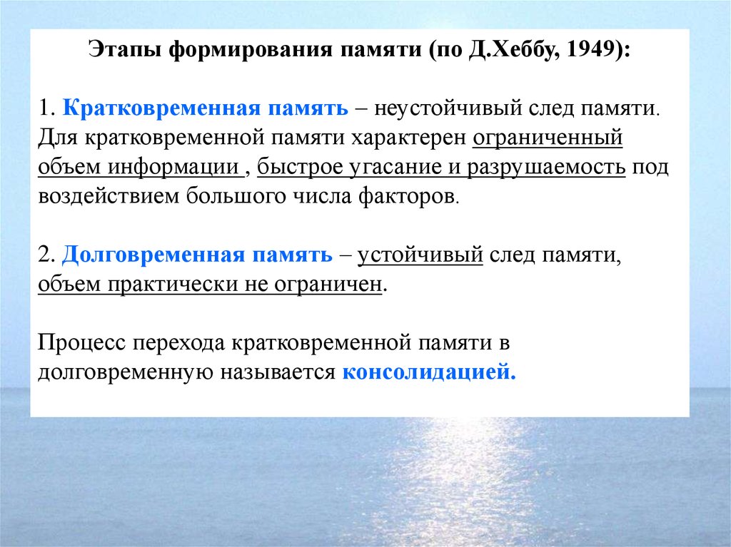 Создание память. Ограниченный объем памяти. Этапы кратковременной памяти. Стадии кратковременной памяти. Ограниченность объема кратковременной памяти.