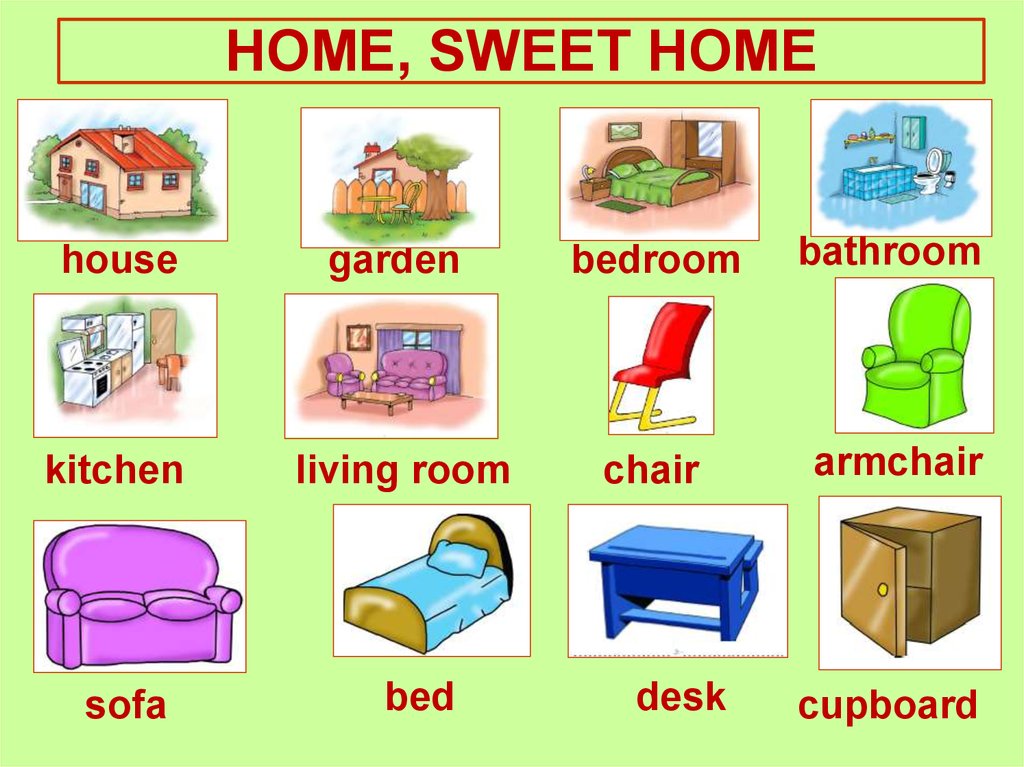 My room слова. Мебель на английском языке. Предметы мебели на английском языке. Мебель на английском языке для детей. Комнаты на английском для детей.