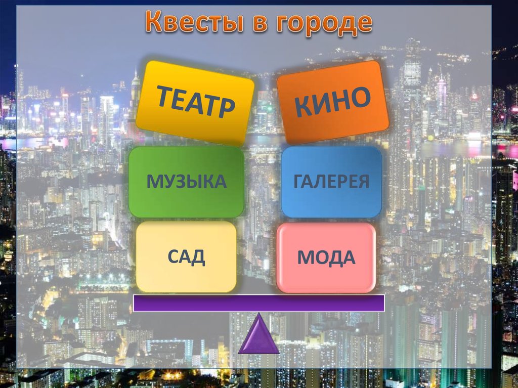 Квесты в городе