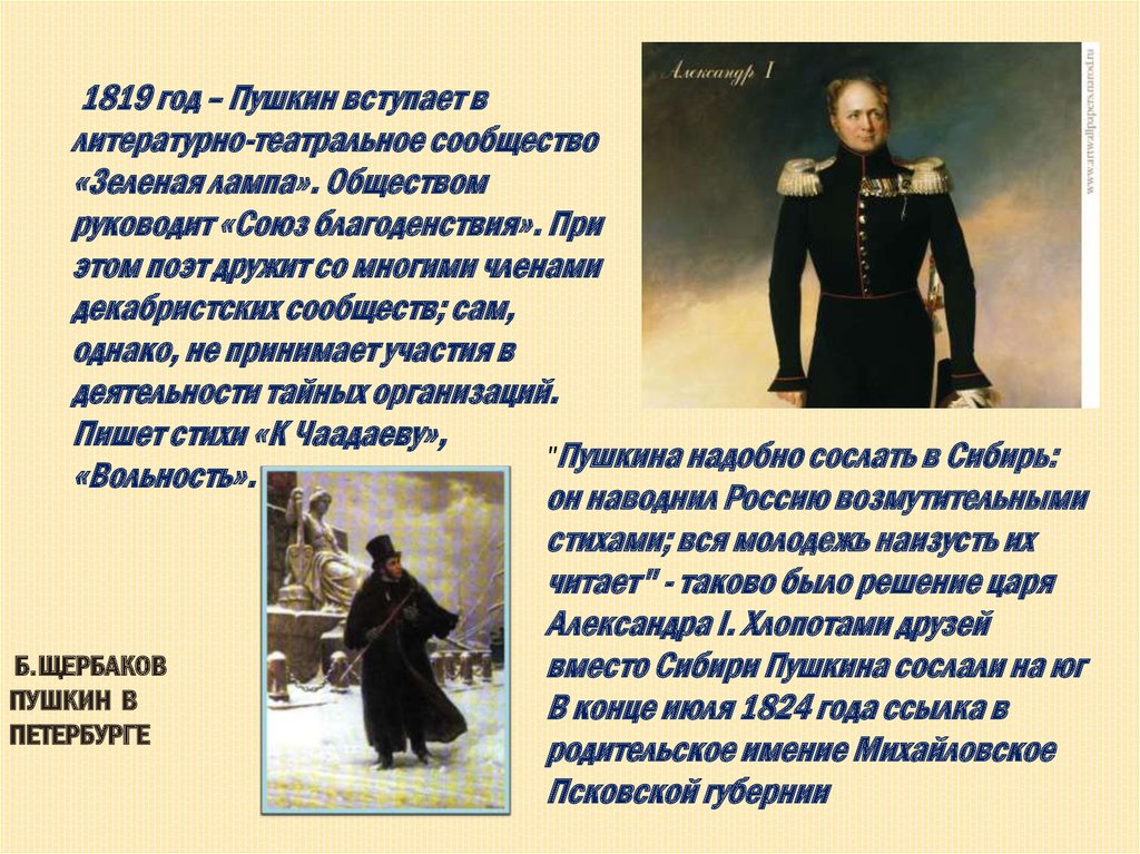 Пушкин сосланный в михайловское много читал книг