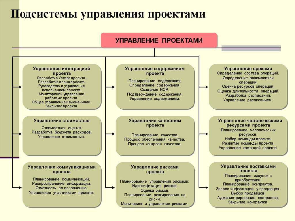 Руководство и управление исполнением проекта