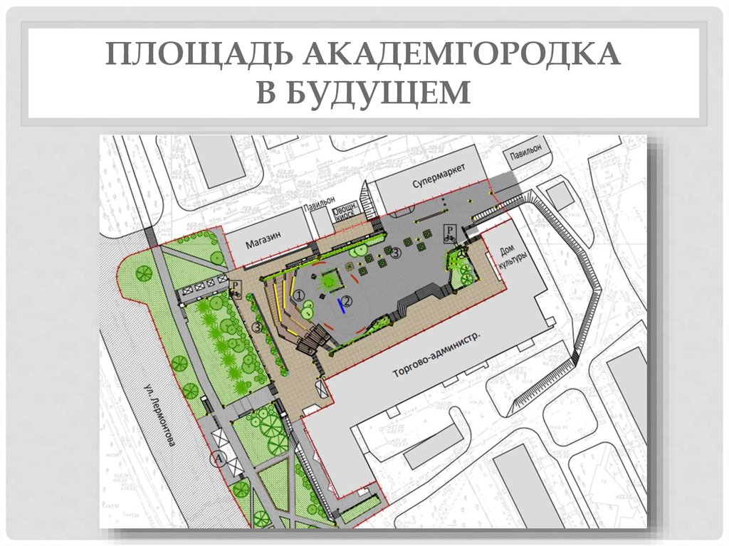 Проект планировки академгородок