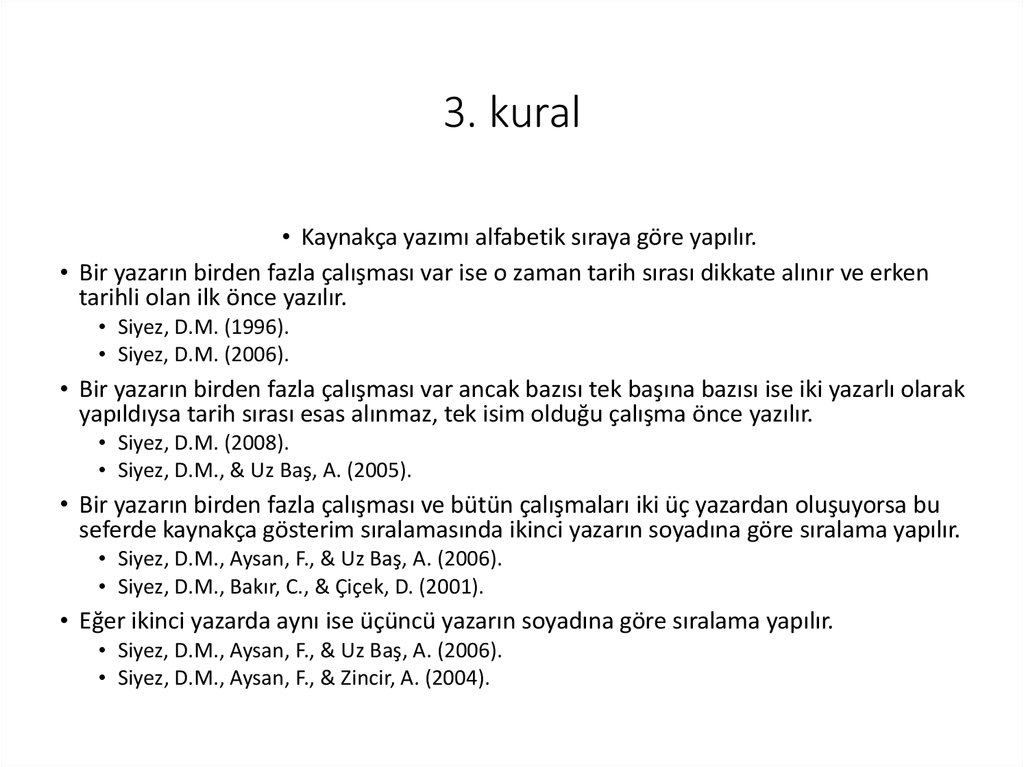 3. kural