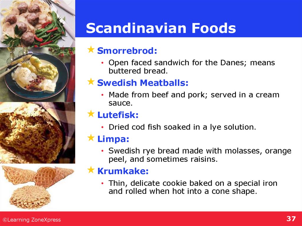 Scandinavian Foods