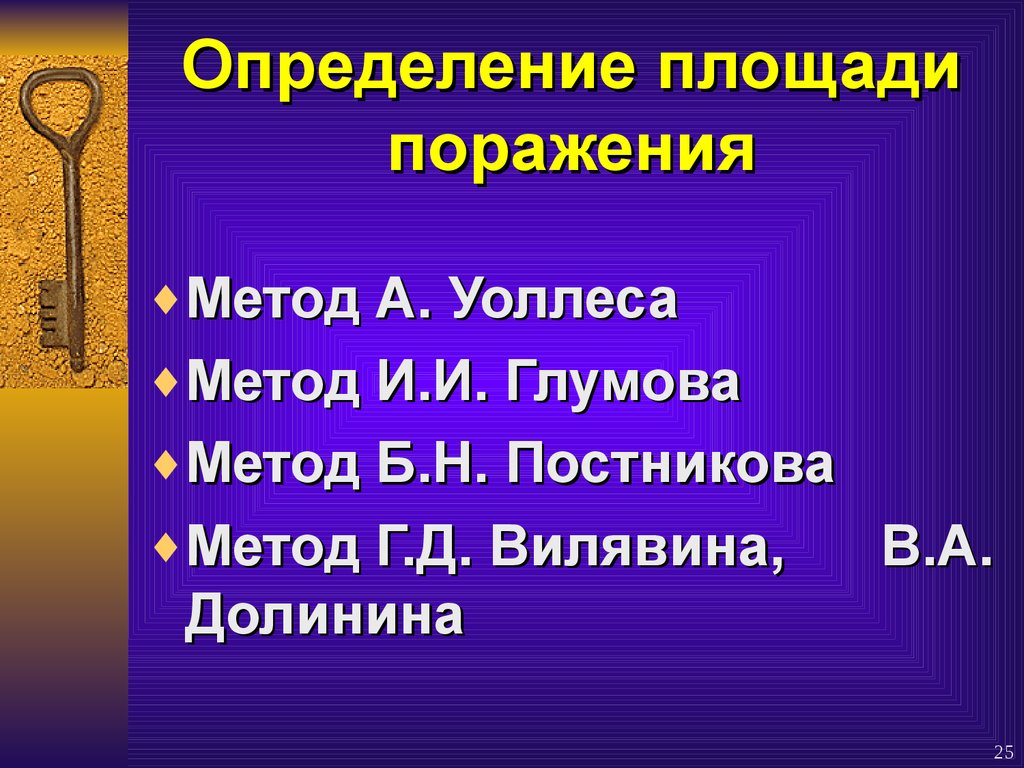 Метод поражения. Территория это определение. Определение площади поражения инструментальные методы.