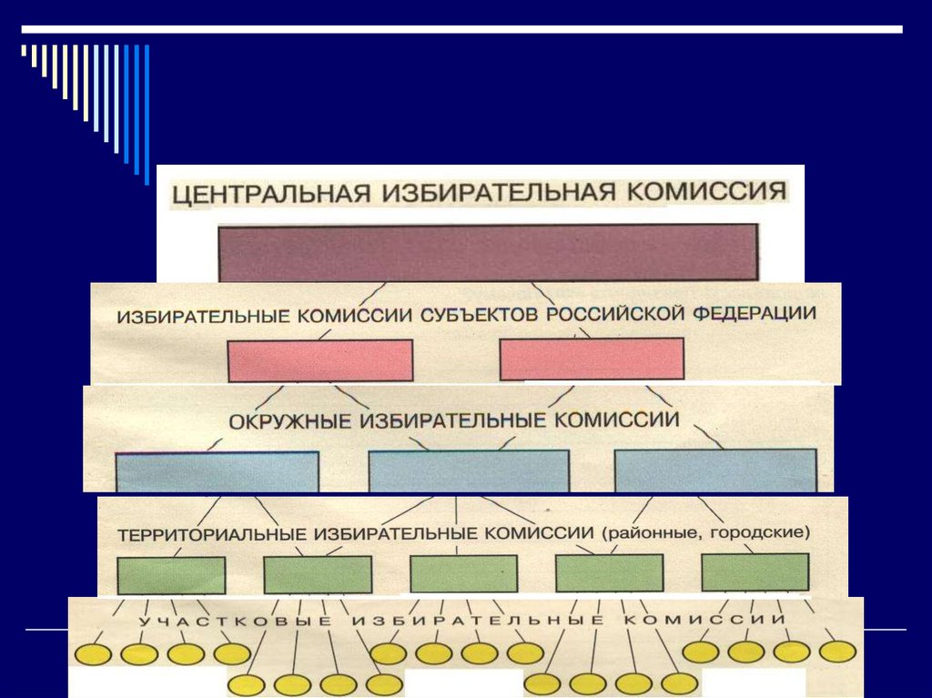 Окружная избирательная комиссия субъектов РФ.