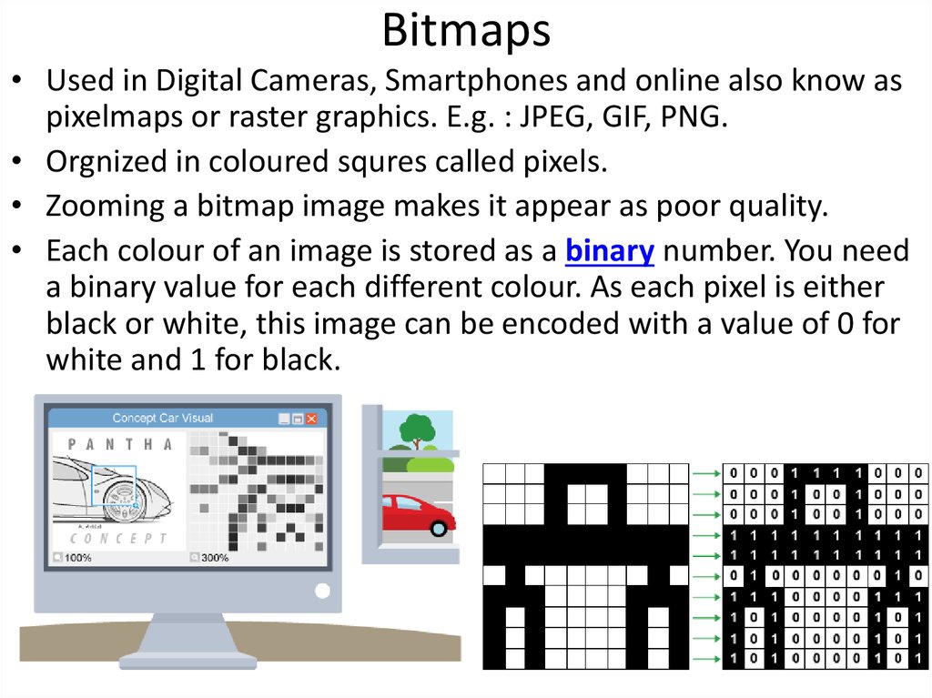 Digital Images – Bitmap and Vector - online presentation